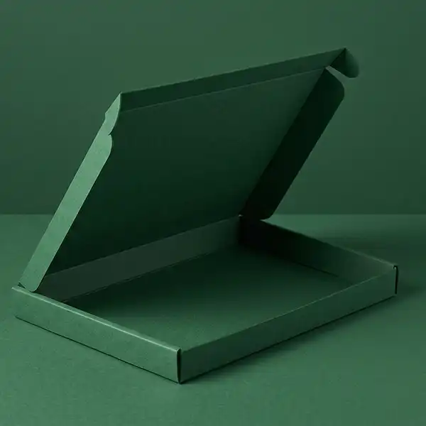 Groene verzenddoos colorplan